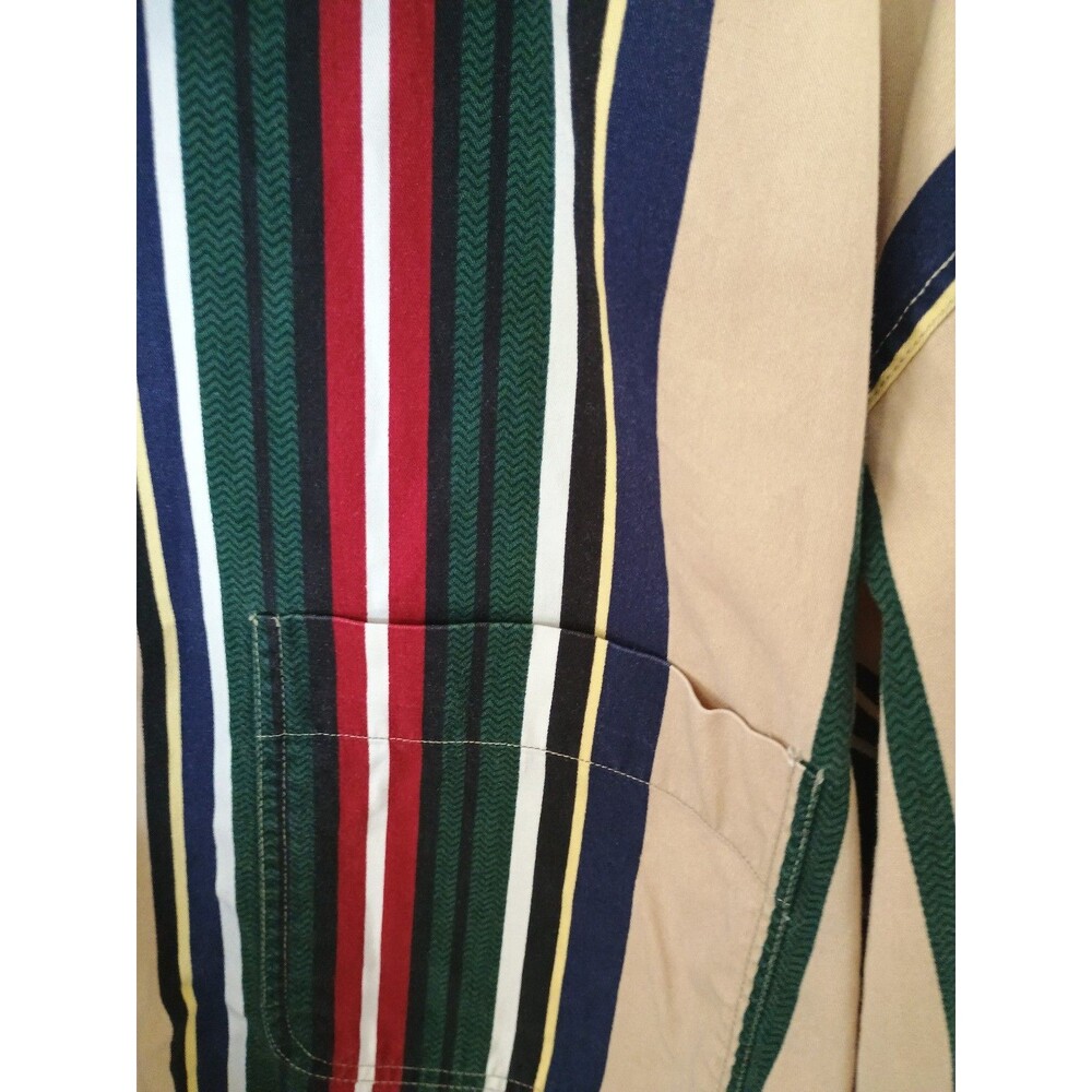 Vintage Enro Shirt Large Multicolor 100% Cotton ButtonLong Sleeve Wrangler Style - Picture 2 of 5